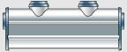 Dual Inlet and Dual Vertical Middle Inlet Air Knife
